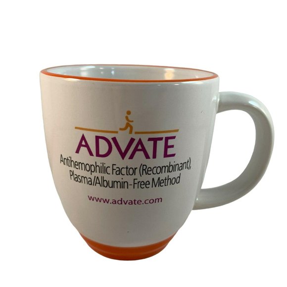 ADVATE Pharmaceutical Coffee Mug Collectible Drug Rep Promotional Advertising - Picture 2 of 12